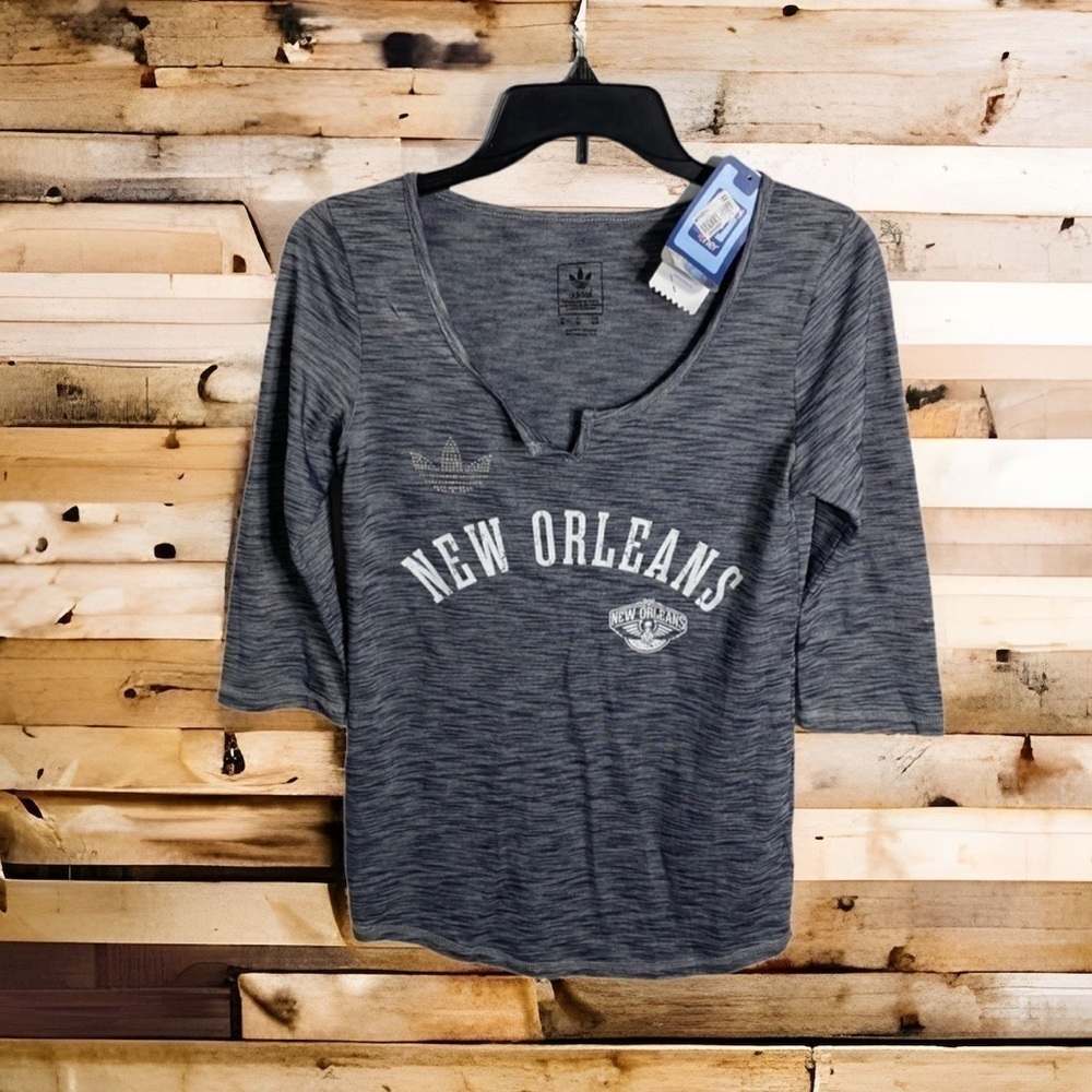 Adidas New Orleans Pelicans Rhinestone Top NWT Medium
